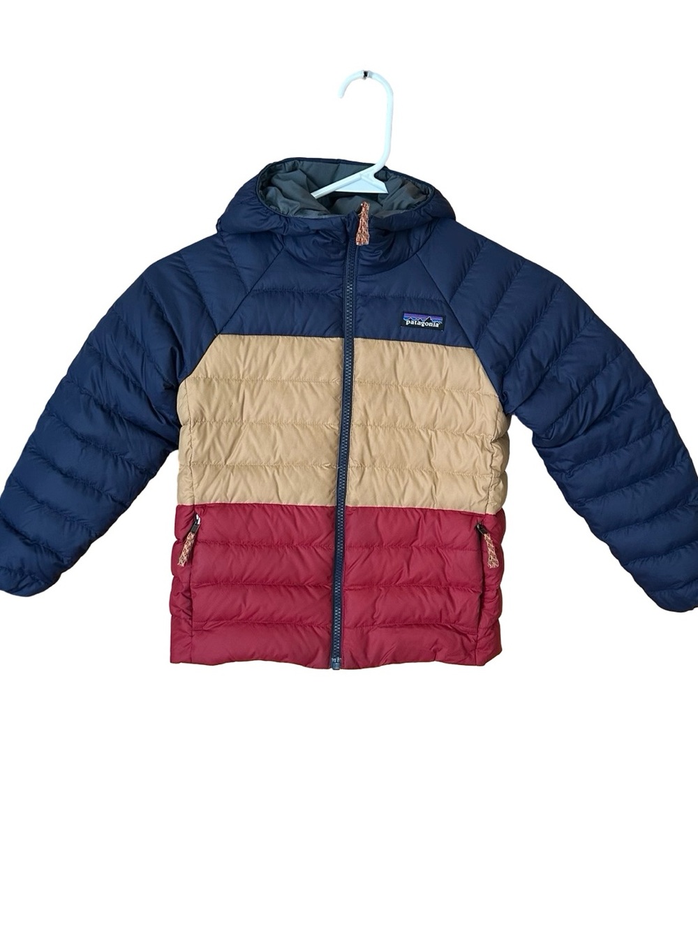 Patagonia Reversible Puffer Down Sweater Sz 8 (est.) - Picture 6 of 12